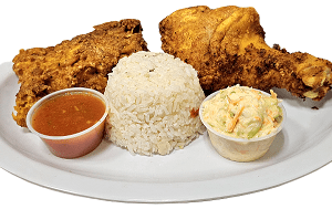 Pollo Campeche con Arroz $ 11.95