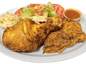 Pollo Campeche con Ensalada $12.95